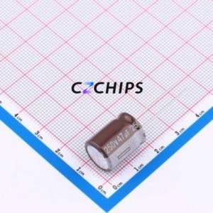 Condensador Electrolítico de Aluminio de Montaje Pasante EGS2EM470W16OT, Componente de Montaje Pasante (THT), D12.5xL16mm 47uF 20% 250V 5mm - Product Image 1