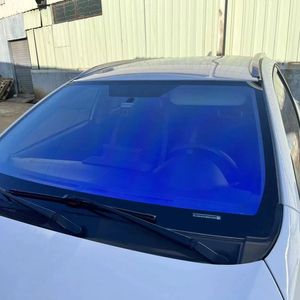 Tắc Kè Hoa cao cấp hiệu suất nhiệt cao rõ ràng vlt 76% điều khiển năng lượng mặt trời màu tím xanh màu xe cửa sổ Tint - Product Image 1