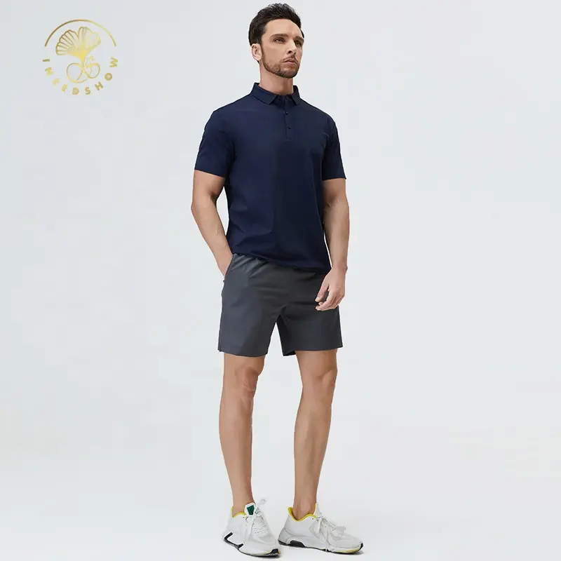 Fashion Plus Size Men's Sublimation Knitted Plain Clothing High Quality Jersey Golf Polo T Shirts Short Sleeve With Collar
