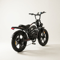 Vélo électrique tout-terrain à pneus larges de 20 pouces avec moteur brushless 48V et batterie au lithium pour le commerce électronique transfrontalier