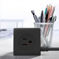 Multiprise électrique de haute qualité QC3.0, chargeur rapide, 3 ports USB, protection contre les surcharges, matériau ignifuge pour la maison et le bureau