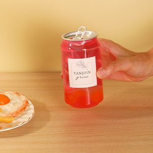 Dùng Một Lần Sáng Tạo Nhựa Trong Suốt Trà Lạnh Chai 250Ml 350Ml 500Ml Kích Thước Bạc Nhôm Nắp Cho Nước Ép Trái Cây Trà Soda - Product Image 6