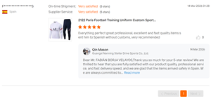 เสื้อฟุตบอลสั่งทำพิเศษ ระบายอากาศได้ดี รุ่นโรนัลดอร์ โพลีเอสเตอร์ ล่าสุด ซีซั่นใหม่ สไตล์เรโทร สำหรับสโมสรและทีมชาติ พร้อมพิมพ์หมายเลขได้ - Product Image 6