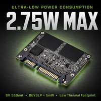 SSD industriel semi-mince SATA III à large plage de température (-40 à 85°C) avec mémoire flash MLC, capacités de 16 Go, 32 Go, 64 Go, 128 Go, 256 Go, modèle MO-297, disque SSD embarqué