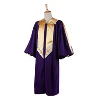 Purple Clergy Robe and Church Gowns, Choir Dress