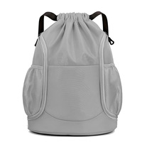 Sac à cordon Sac de sport Sac à dos à cordon Sac à cordon résistant à l'eau Sac de sport Snakpack avec poche pour bouteille de sport pour le club