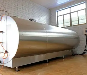 Stainless storage Tank 100L 200L 300L 500L 800L 1000L MIlk Cooling Tank For Dairy machine