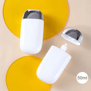 50g Round PE <b>Plastic</b> Hand Cream Jar Body Lotion <b>Bottle</b> Cosmetic Sun Cream Container Skin Care <b>Empty</b> Packaging OEM ODM Supplier - Product Image 6