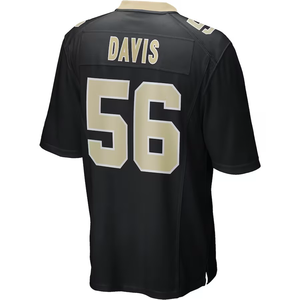 2025 Personnalisé En Gros Nouvelle-<span class=keywords><strong>Orléans</strong></span> Hommes 1 Taylor 7 Hill 14 McKinstry Cousu Limité Football Jersey Saint - Product Image 5