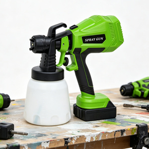 VERTAK 20V Cordless <b>Paint</b> Sprayer Adjustable Flow Airless Painting Tools with 800ml Container, Easy to <b>Spray</b> & Clean - Product Image 1