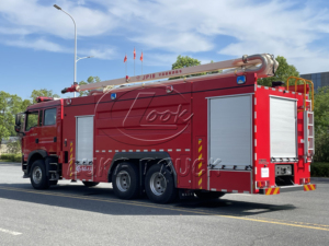 Promotion : Camion Pompier SINOTRUK HOWO avec Tour d'Incendie Aérienne de 18M – Véhicule de Lutte Contre l'Incendie à Grande Portée à Vendre - Product Image 4