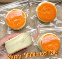 Jouet anti-stress en silicone en forme de cheesecake au lait, sensation de patte de chat, jouet tactile pour les doigts, pour les 14 ans et plus, unisexe