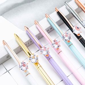 Stylish Diamond-Tip Cartoon Ballpoint <b>Pen</b> - Premium Electroplated <b>Gift</b> <b>Pen</b> for Promotions - Product Image 2