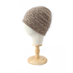 <span class=keywords><strong>Gorro</strong></span> de <span class=keywords><strong>Lana</strong></span> Merino <span class=keywords><strong>100</strong></span>, Tejido Trenzado Retro, para Invierno y Otoño, con Protección para las Orejas y Patrón Trenzado - Product Image 4
