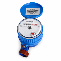 Compteur d'eau intelligent à jet unique de type sec DN15/DN20 de haute qualité OEM, populaire en Asie centrale