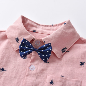 Wholesale New Produck Baby Long Sleeve Shirt With Jeans <b>Pants</b> Boys Romper Suits of China Supplier - Product Image 4