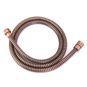 Modern Design Luxury <strong>Red</strong> Bronze Flexible Stainless Steel Bathroom <strong>Bidet</strong> Plumbing Shower Rain Water Hose Tube - Product Image 1