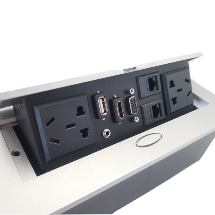 VNX Pop up Desktop Socket Universal Usb Electric Socket Neo Electric Usb Socket Electric Desktop