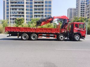 מותאם אישית 8*4 משאית רכוב מנוף 20ton 25ton 30ton קיפול בום מנוף משאית אלחוטית שלט רחוק שלט רחוק - Product Image 4