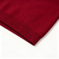 Pull en maille tricoté de qualité supérieure pour homme, col rond, manches courtes, broderie, pull en maille pour homme