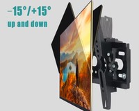 Soporte de montaje de movimiento completo de pared de TV de Metal de 14 "-43" 18kg para interiores del fabricante, superventas, soporte LED LCD