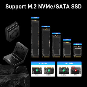 FIDECO 2BAY USB3.2 M.2 NVMe SSD Cloner док-станция USB 3,2 Gen2 20 Гбит/с M.2 алюминиевый Дубликатор поддержка Оффлайн клона - Product Image 5