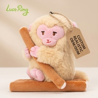 Peluches de Mono Realistas Personalizados, Fabricación Profesional OEM ODM, Algodón PP, CE CPC, para Regalos y Souvenirs de Zoológicos