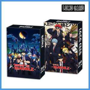 Nuove 2 Varianti <span class=keywords><strong>di</strong></span> Carte Lomo Mashle, 30 Pezzi/Scatola, Stampa Fronte-Retro, Carte <span class=keywords><strong>Anime</strong></span> Magic and Muscles per Fan - Product Image 6