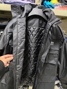 Chaqueta de Seguridad de Campo M65 de Invierno con Logotipo Personalizado |   Parka Acolchada con Forro Cálido y Múltiples Bolsillos, Uniforme de Trabajo - Product Image 3