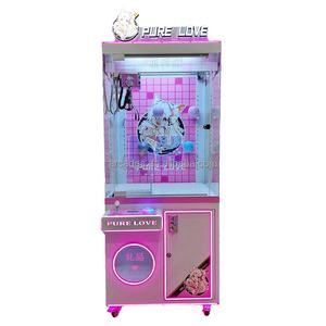 Baihui Animation Boutique Mini machine à griffes personnalisable en verre trempé, compatible multi-prises, avec accepteur de billets pour usage domestique - Product Image 1