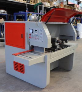 45KW Solid Frame MR200C Industrial Multi Gang Ripsaw For Cant - Product Image 1