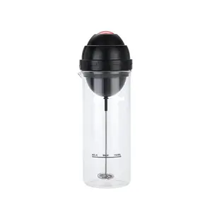 <span class=keywords><strong>Mousseur</strong></span> à lait et café automatique en acier inoxydable écologique, neuf, à un clic, avec tasse en <span class=keywords><strong>verre</strong></span>, pour mélanger les boissons et battre les œufs - Product Image 2
