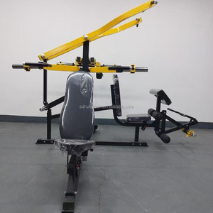 Ensemble <span class=keywords><strong>de</strong></span> gymnastique à domicile professionnel RLS Fitness Machine multifonctionnelle à 3 stations Équipement en acier multifonctionnel - Product Image 4
