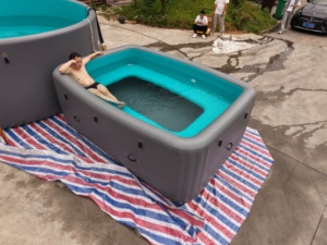 Bar <span class=keywords><strong>de</strong></span> <span class=keywords><strong>piscine</strong></span> gonflable avec sièges pour événements en plein air et terrasses - Product Image 4