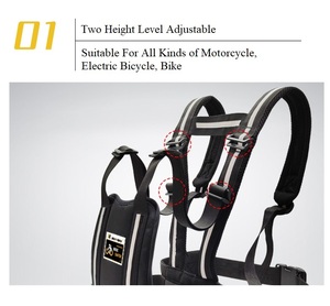 어린이 하네스 안전 스트랩 안티 드롭 아기 승마 안전 벨트 오토바이 스쿠터 - Product Image 3