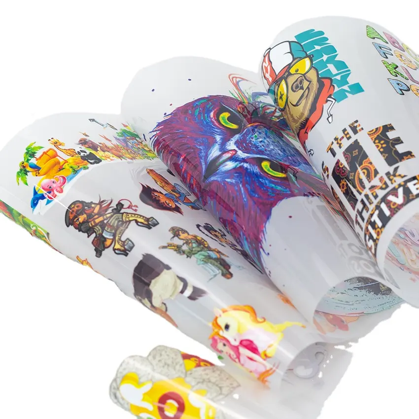 Material Wärmere flektierende Kunststoff übertragung Vinyl Neue Sublimation Druck kleidung PET High Film Hot Transfer Kleidung Aufkleber