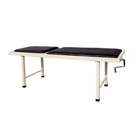 Table d'examen manuelle pour usage hospitalier, lit de massage, table de physiothérapie pour clinique de physiothérapie