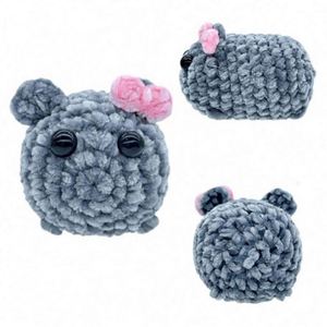 Adorable Conejo de Peluche, Lindo Conejito de Ganchillo para Dormir, Amigurumi Orgánico, Juguete Suave de Ganchillo, Muñeco de Conejo de Pascua de Moda - Product Image 1