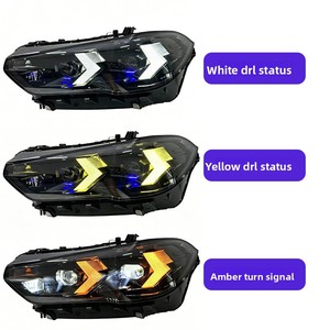 Faro Anteriore per BMW X5 (G05) 2019-2022, Modificato con Lente Laser a LED 55W 12V, Nuova Luce Diurna e Funzione di Sterzata - Product Image 3