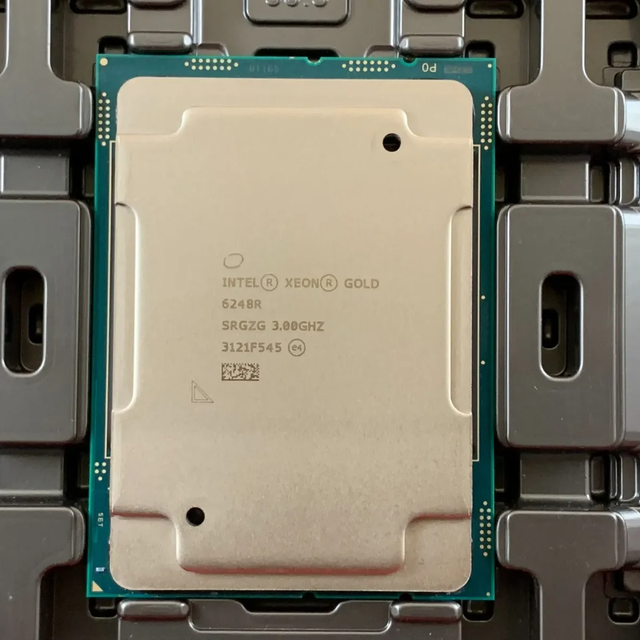 For Xeon Gold (2nd Gen) 6248R 2-core 3 GHz 30MB 14nm Socket 3647 205W 48 Threads Used Server OEM Pack