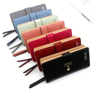 Fashion Women's Wallet Clutch Purse with Card Holder, Coin Pocket, Phone Compartment and Zipper Closure, Ideal Promotional <b>Gift</b> - Product Image 3