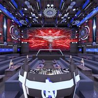 Juego de sofá KTV de cuero iluminado con LED moderno personalizable con control remoto para el hogar, bares, discotecas, fiestas, eventos para clubes