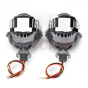 GCAR I7 Pro Projetor 5500K 30W Dual biled Led proyector lente H4 H7 luz H4 azul motocicleta faro bombilla para coche - Product Image 1