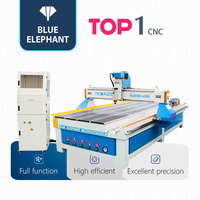 כחול פיל cnc 1325 1530 עץ נתב 4 ציר 3 ציר cnc עץ גילוף מכונת cnc עץ עבודה מכונה