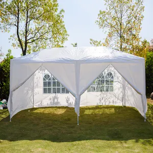 Esposizione all'ingrosso Gazebo Party tenda 10x20 10x30 10x40 grande baldacchino commerciale per matrimoni in PE