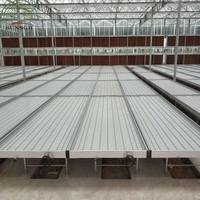 SUNSGH Bac de semis en treillis métallique pour serre hydroponique, système de culture par flux et reflux
