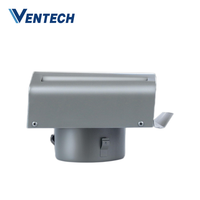 Ventech – Grille d'aération extérieure en acier inoxydable de type H, sortie d'air directe usine pour système HVAC d'air frais