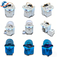 En stock : Lit de massage Headspa avec réservoir d'eau pour salons de beauté, chauffage, cycle d'eau, vapeur, sans plomberie, portable pour cliniques
