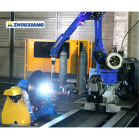 Nuevo Brazo Robótico Industrial para Producción Automotriz, Robot de Soldadura MIG con Viga en H