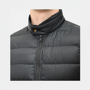 Chaqueta Acolchada de Moda para Hombre, Otoño, Color y Logotipo Personalizables, Impermeable, Cortavientos, con Capucha, Informal, para Exteriores - Product Image 1